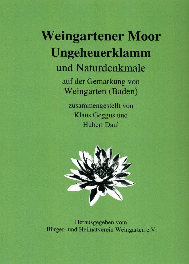 Weingartener Moor, Ungeheuerklamm und Naturdenkmale